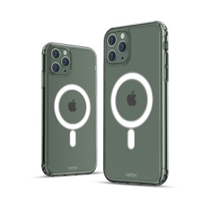Husa iPhone 11 Pro, Compatibil MagSafe, Soft Pro, Transparent, disponibil pe thenx.net