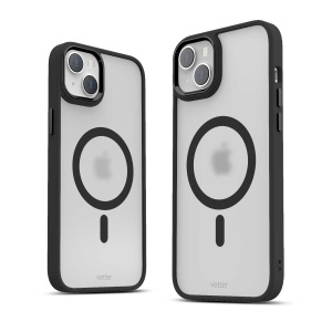 Husa iPhone 13, Clip-On Hybrid, Matt, Compatibil MagSafe, Negru, disponibil pe thenx.net