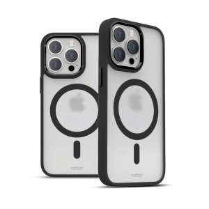 Husa iPhone 14 Pro, Clip-On Hybrid, Matt, Compatibil MagSafe, Negru, disponibil pe thenx.net