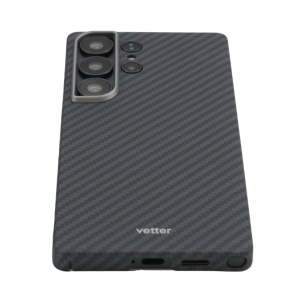 Husa Samsung Galaxy S25 Ultra, Clip-On MagSafe Compatible, made from Aramid Fiber, Kevlar, Black - thenx.net_4
