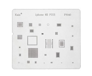 Kaisi BGA Reballing Stencil for iPhone 6s Plus, P3040 - squaregsm.ro