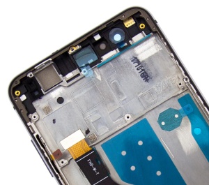 LCD Huawei P10 Lite, Negru + Rama - pentru înlocuirea ecranului,  disponibil pe thenx.net