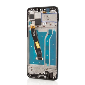 LCD Huawei Y9 (2019), Negru, Complet Swap