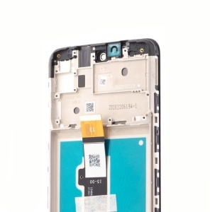 LCD Motorola Moto E40, E30 + Rama, Negru, Service Pack 5D68C19697 - Img 4