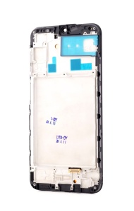 LCD Samsung Galaxy A24, A245, Negru + Rama, [OLED], Small Glass - pentru înlocuirea ecranului, compatibil cu Samsung, disponibil pe thenx.net