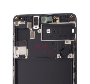 LCD Samsung Galaxy A71, A715F, Negru, Service Pack GH82-22152A - Img 3
