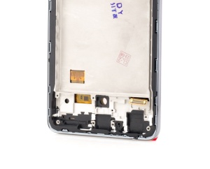 LCD Samsung Galaxy A72 4G, A725, Negru + Rama, [OLED], Small Glass - pentru înlocuirea ecranului, compatibil cu Samsung, disponibil pe thenx.net