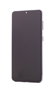 LCD Samsung Galaxy S21 5G, G991, Negru + Rama, Incell