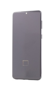 LCD Samsung Galaxy S21+ 5G, G996, Negru + Rama, [OLED] - pentru înlocuirea ecranului, compatibil cu Samsung, disponibil pe thenx.net