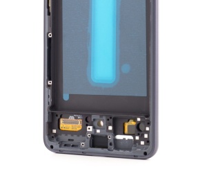 Ecrane Samsung Galaxy S21 FE 5G, G990, Negru + Rama, [OLED] - thenx.net_2