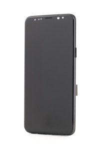 LCD Samsung Galaxy S9, G960, Negru + Rama, Incell