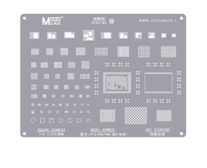 MaAnt BGA Reballing Stencil for IPHONE 13, 13Pro, 13 Pro Max, Mini - thenx.net