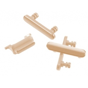Side Key iPhone 7, SET, Gold, disponibil pe thenx.net
