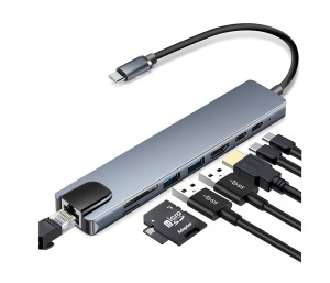 Adaptor Audio si Video USB-C - USB-C, HDMI, USB-A - thenx.net
