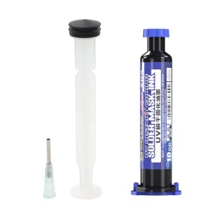 Adeziv UV, Mechanic SU7, Blue UV Solder Mask, 10ml