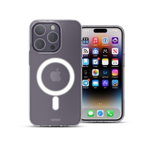 Husa iPhone 14 Pro Max, Compatibil MagSafe, Soft Pro, Transparent, disponibil pe thenx.net