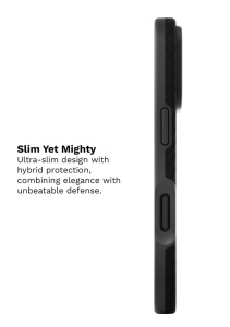 Husa iPhone 16 Pro Max Clip-On Compatibila MagSafe Aramid Fiber Hybrid Kevlar Negru_3