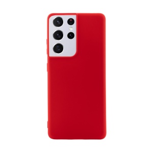 Husa Samsung Galaxy S21 Ultra, Smart Case Anti-Slip Series, Rosu, compatibil cu Samsung, disponibil pe thenx.net