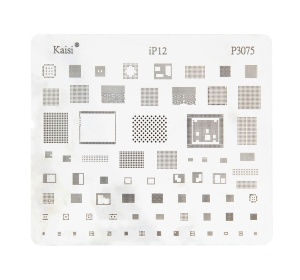 Kaisi BGA Reballing Stencil for iPhone 12, P3075