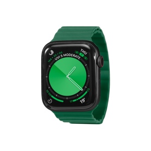 keepON, magnetic band for Apple Watch 9, 8, 7, 6, 5, 4, 42/44/45mm, Verde, disponibil pe thenx.net