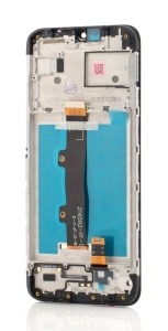 LCD Motorola Moto E7i Power, Negru + Rama - pentru înlocuirea ecranului,  disponibil pe thenx.net