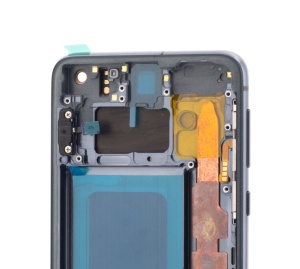 LCD Samsung Galaxy S10e, G970, Negru + Rama - Img 3