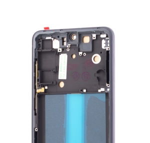 Ecrane Samsung Galaxy S21 FE 5G, G990, Negru + Rama, [OLED] - thenx.net_3