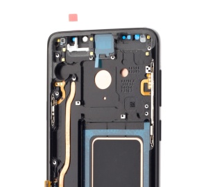 LCD Samsung Galaxy S9+, G965, Negru - pentru înlocuirea ecranului, compatibil cu Samsung, disponibil pe thenx.net