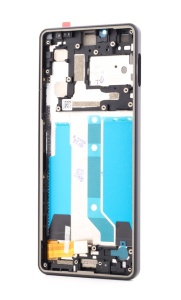 LCD Sony Xperia 10 iV, Negru + Rama - pentru înlocuirea ecranului,  disponibil pe thenx.net