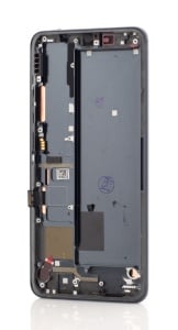 LCD Xiaomi Mi Note 10, 10 Pro, Negru + Rama - pentru înlocuirea ecranului,  disponibil pe thenx.net