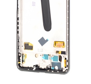 LCD Xiaomi Poco F3, Negru + Rama, OEM PRC - squaregsm.ro_2