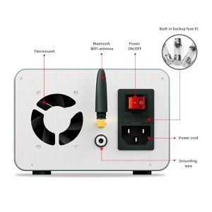 AiXun P3208 - Sursa de Alimentare inteligenta cu Reglare 320W, 32V/8A Si Functie Boot Rapid, disponibil pe thenx.net