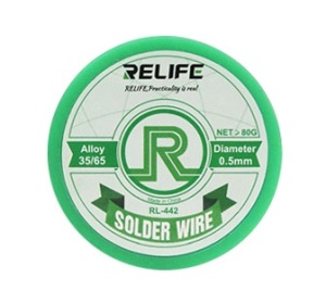 Fludor, Relife Solder Wire, RL-442 0.5mm, disponibil pe thenx.net