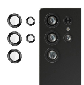 Folie Samsung Galaxy S25 Ultra, Individual Camera Lens Protector, Black - thenx.net