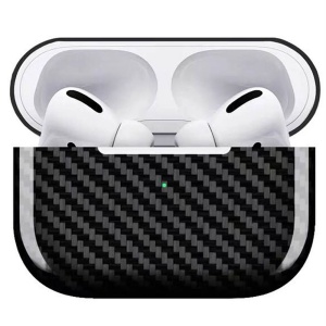 Husa AirPods Pro, made from Carbon, Glossy Negru, disponibil pe thenx.net