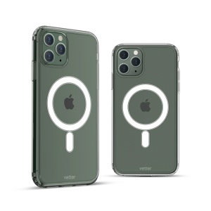 Husa iPhone 11 Pro, Compatibil MagSafe, Soft Pro, Transparent, disponibil pe thenx.net