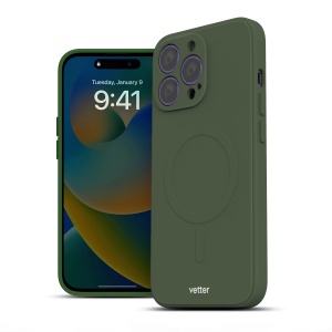 Husa iPhone 14 Pro, Soft Pro Ultra, Compatibil MagSafe, Midnight Green, disponibil pe thenx.net
