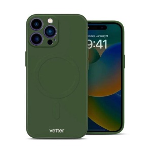 Husa iPhone 14 Pro, Soft Pro Ultra, Compatibil MagSafe, Midnight Green - Img 8