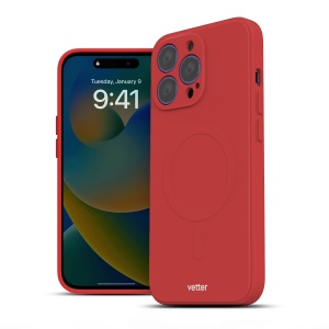 Husa iPhone 14 Pro, Soft Pro Ultra, Compatibil MagSafe, Rosu, disponibil pe thenx.net