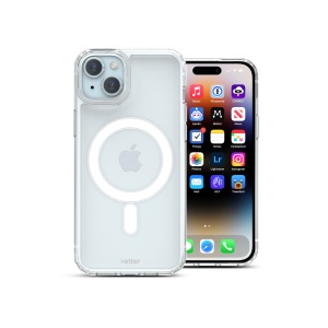 Husa iPhone 15, Compatibil MagSafe, Soft Pro, Transparent, disponibil pe thenx.net