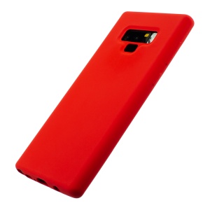 Husa Samsung Galaxy Note 9, Clip-On Soft Touch Silk Series, Rosu, compatibil cu Samsung, disponibil pe thenx.net