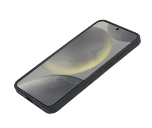Husa Samsung Galaxy S25 Clip-On Soft Touch Silk Series Mag Safe Compatible, Black - thenx.net_1