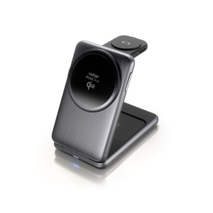 iFold Duo, Foldable 3in1 Wireless Charging Stand with Qi2, iPhone and Samsung compatible - thenx.net
