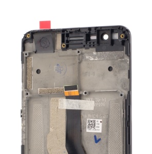 LCD Asus Zenfone 3 Zoom ZE553KL, Negru Complet + Rama Swap - pentru înlocuirea ecranului,  disponibil pe thenx.net