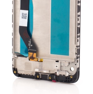 LCD Asus Zenfone Max (M2) ZB633KL, Negru Complet +Rama - pentru înlocuirea ecranului,  disponibil pe thenx.net