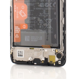 LCD Huawei P Smart 2021, Negru, Service Pack 02354ADC - Img 4
