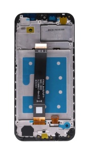 LCD Huawei Y5 (2019), Negru + Rama