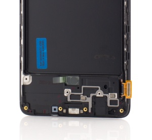 LCD Samsung Galaxy A71, A715F, Negru, Service Pack GH82-22152A - Img 4