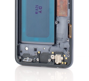 LCD Samsung Galaxy S10e, G970, Negru + Rama - Img 4