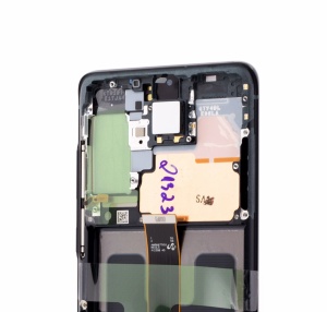 LCD Samsung Galaxy S20 Plus 5G G986 / S20 Plus G985 + Rama, Negru, Service Pack GH82-31441A - Img 4